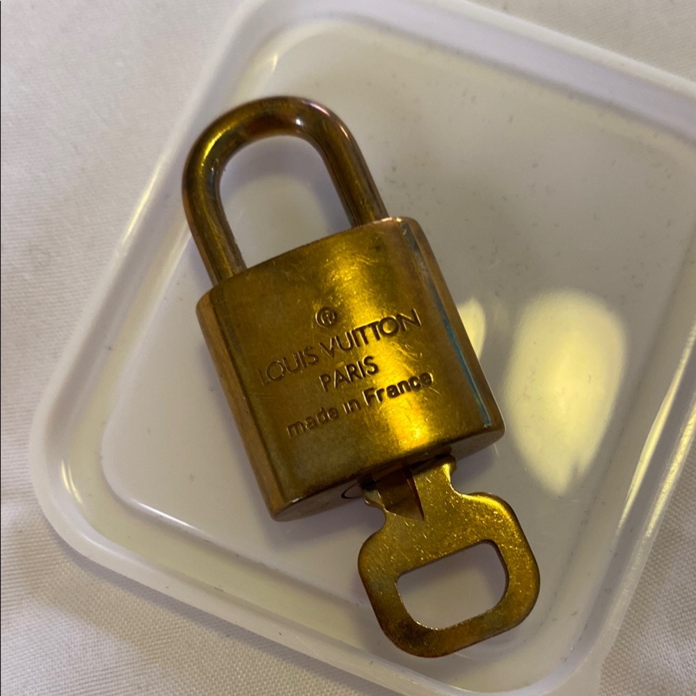 Louis Vuitton Gold Padlock